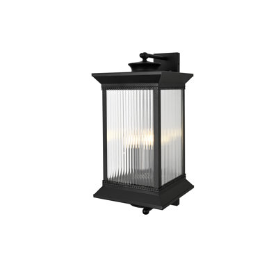 Ileanna Outdoor Wall sconce in Black