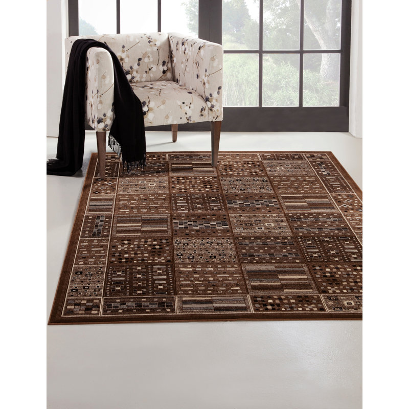 Tapis d'intérieur, tapis abstrait rectangulaire, tapis d'intérieur
