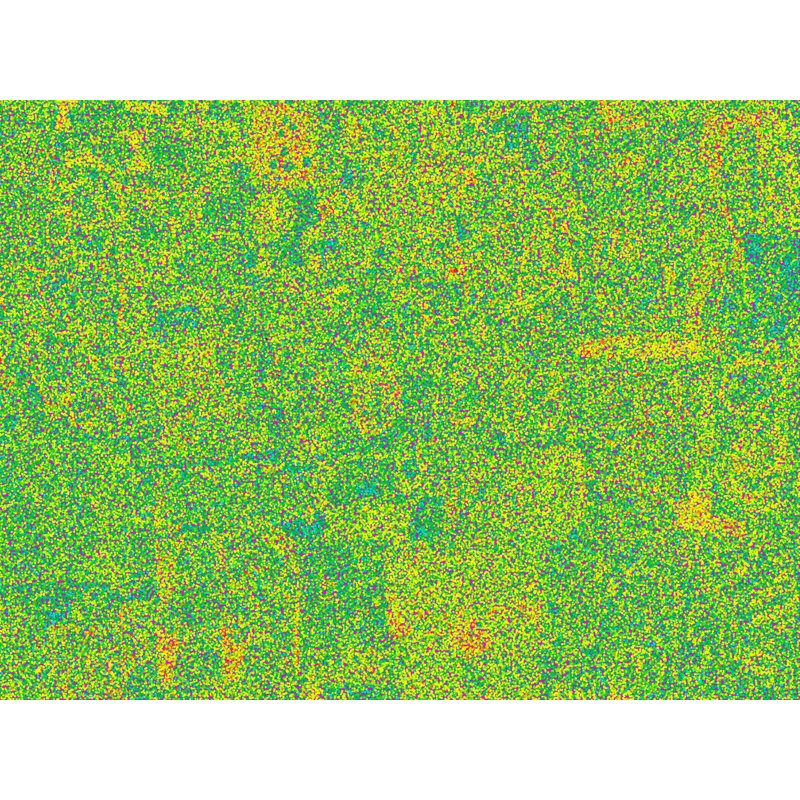 Le jardin danois par Drew Gaffney - Peinture, H 17,25 po x l 21,25 po, Papier avec cadre noir