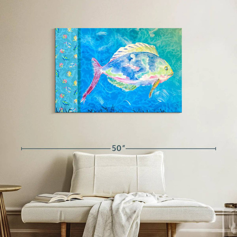 Under The Sea I, 26" H x 39" W