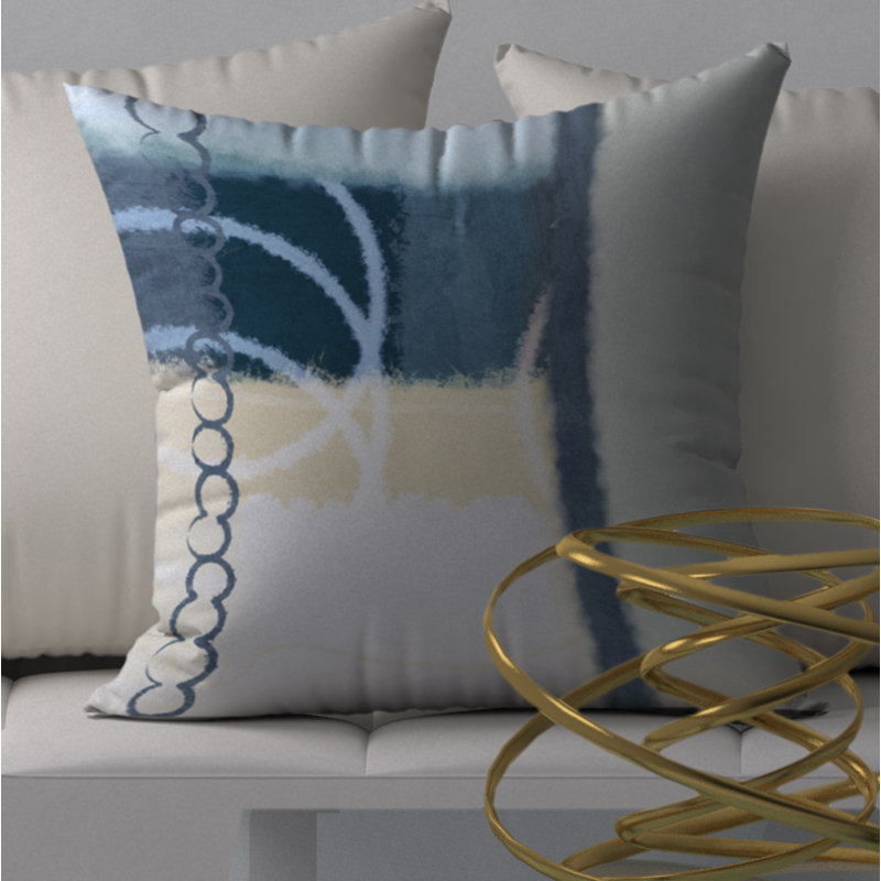 Housse de coussin carré pour coussin décoratif et insert, 24" X 24"