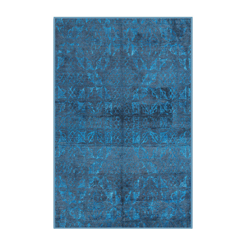 Tapis abstrait moderne 4500, Tapis de couloir 2 pi x 5 pi
