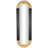 Adalaide Oval Wood Wall Mirror-651945537