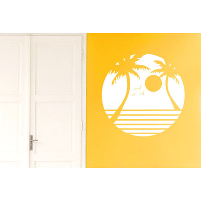 Nautical & Beach Non-Wall Damaging Wall Decal