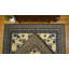 Antique Ningxia Chinese Geometric Beige 1850s Rug