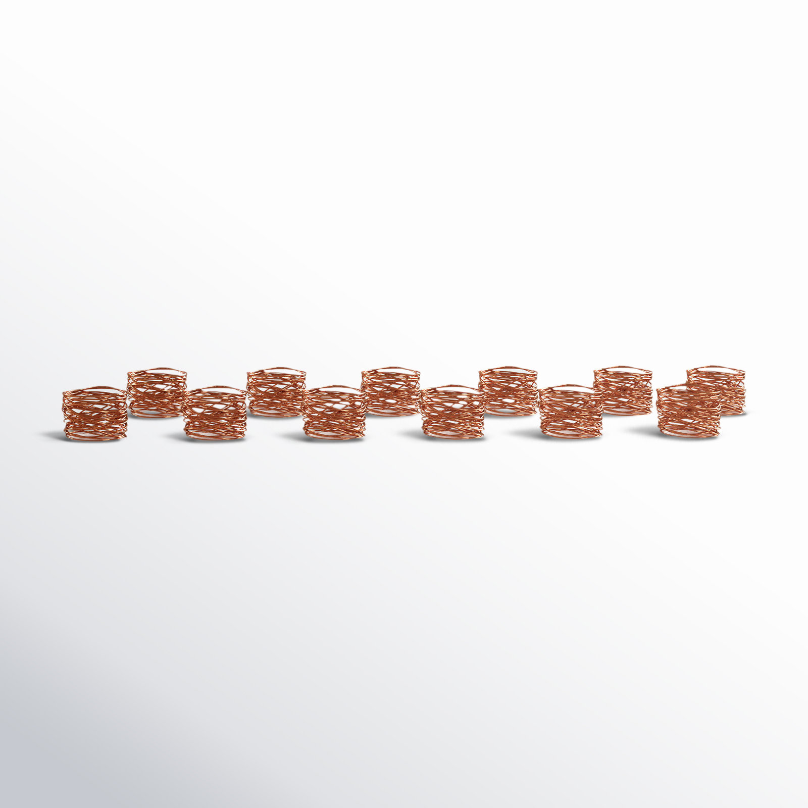 Mesh Napkin Ring, Copper