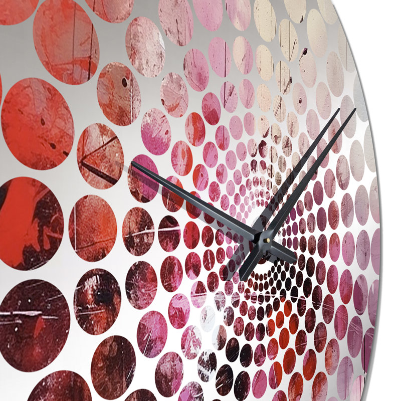 Gudelia - Horloge murale abstraite de style Mid-Century, Petit