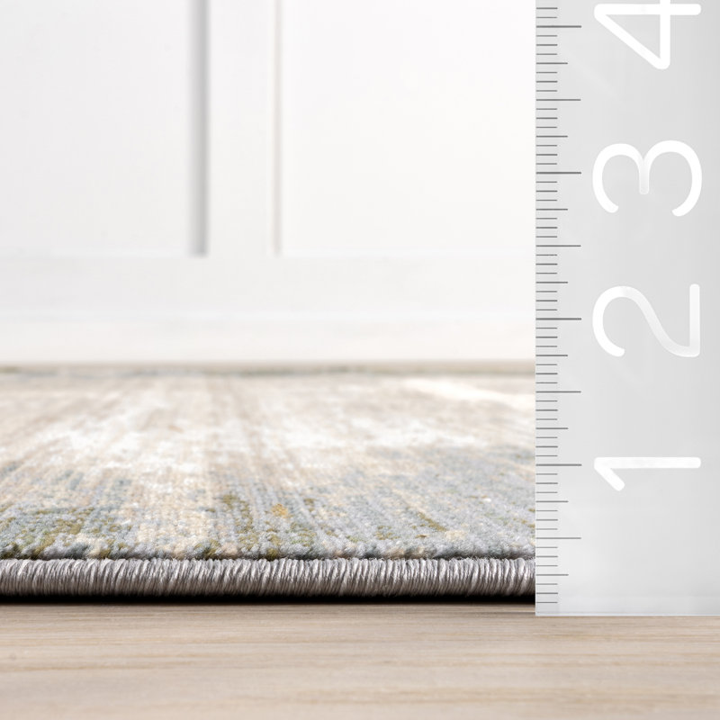 Tapis à motif abstrait contemporain Rhianna, Rectangle 10 pi x 13 pi
