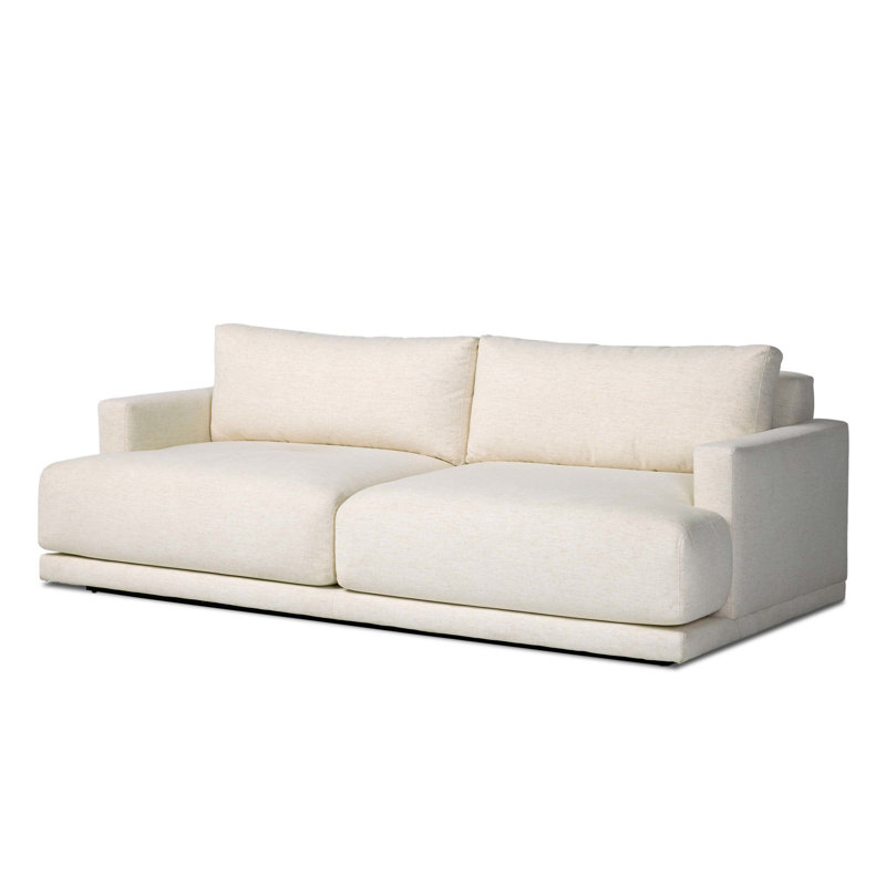 Jennings Sofa - 85"-Crypton Nomad Snow