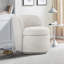 Fauteuil demi-tonneau pivotant Carmelo Estes-90557639