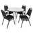 Blanc / chrome / noir est en rupture de stock