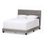 Lit tapissier capitonné standard à profil bas Baconton-901892477-901843214