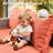 6 Seats High Quality Pe Rattan Outdoor Furniture Sofa With Rocking Chair And Stove, Can Be Freely Combined-198829088