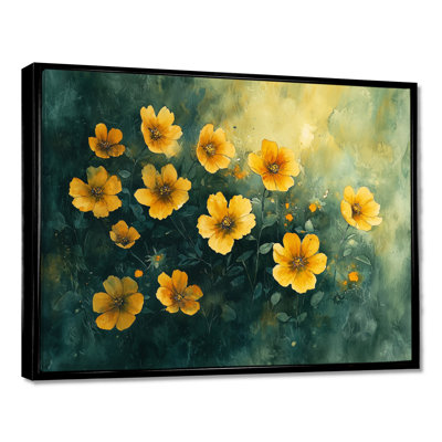 Golden Hour Poppies In Summer IV - Poppies Canvas Prints