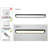 Deshunda 1 - Light 39.4" Acrylic LED Flush Mount