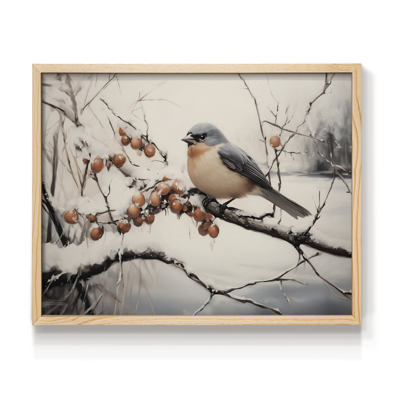 «Chirstmas Art» - DCCCLV III - Reproduction encadrée - Restickable, H 8 po x l 10 po, Naturel