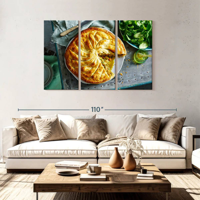 Yarlin Moroccan Chicken Pie, 48" H x 74" W