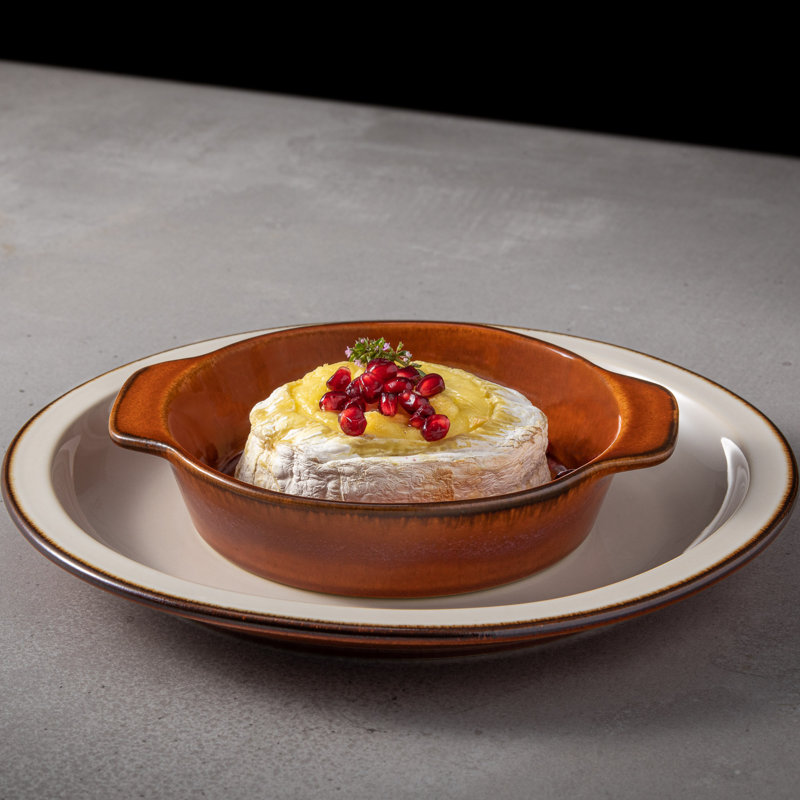 Poterie Stoneware Ramekin Set, 1" H x 5.5"L x 4.75" W