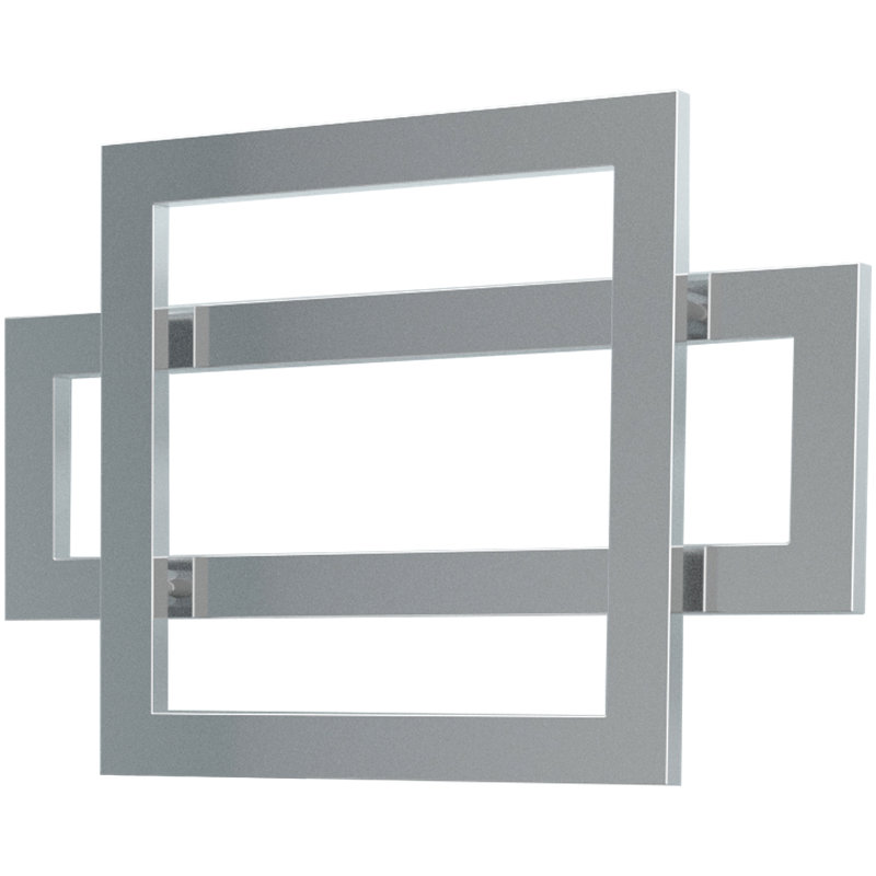 Cadiz Wall Mount Electric Towel Warmer, Chrome