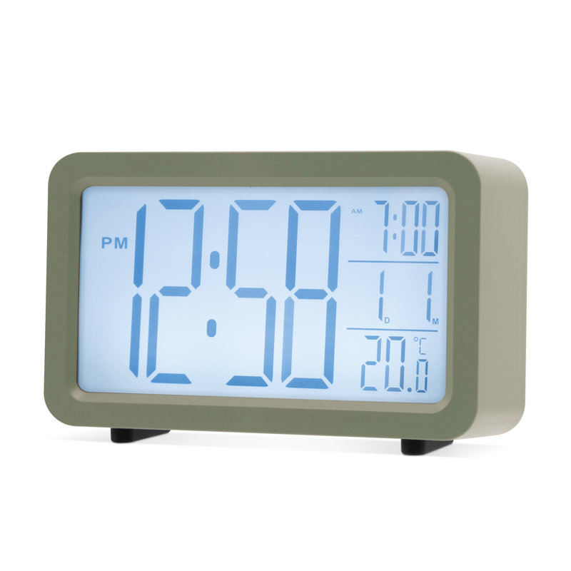 Acctim Harley Superbrite® Modern Digital Alarm Clock, Cloverfield