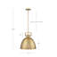 Luminaire suspendu géométrique simple à 1 lumière-507131567