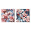 Joliette - Ensemble de 2 impressions sur toile florales-102575241-102575236