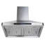 Hotte murale 29,6 po 600 CFM en acier inoxydable