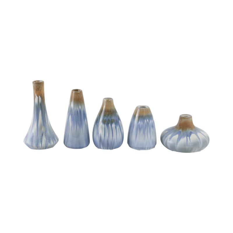 Gresham Handmade Stoneware Table Vase, Ivory
