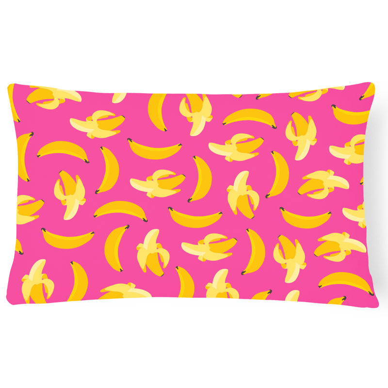 Outdoor Throw Pillow, Pink
