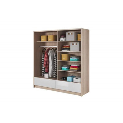 Dakeisha 2 Door Wardrobe