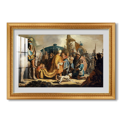 Beaumont " David With Goliath's Head In Front Of Saul, For Rembrandt " by Rembrandt Van Rijn