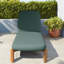 Adjustable Patio Chaise Lounges, Acacia Wood Modern Rustic Poolside
