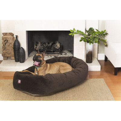 Faux Suede Pet Bed
