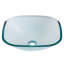Novatto 16.5 " Glass Square Bathroom Sink