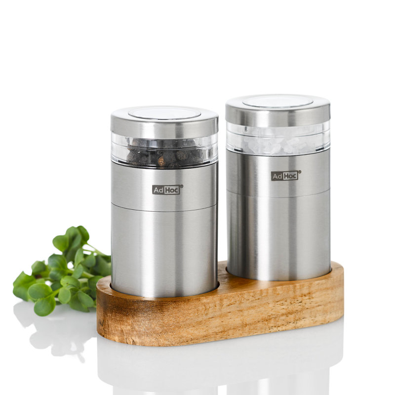 AdHoc Menage Molto Salt and Pepper Grinder Set 5.3"