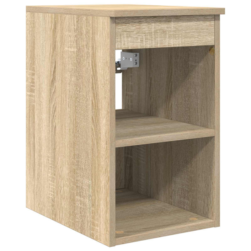 Bathroom Cabinet, 50cm H x 30cm W x 44.5cm D, Sonoma Oak