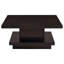Ensemble de tables basses 3 pièces Cappuccino