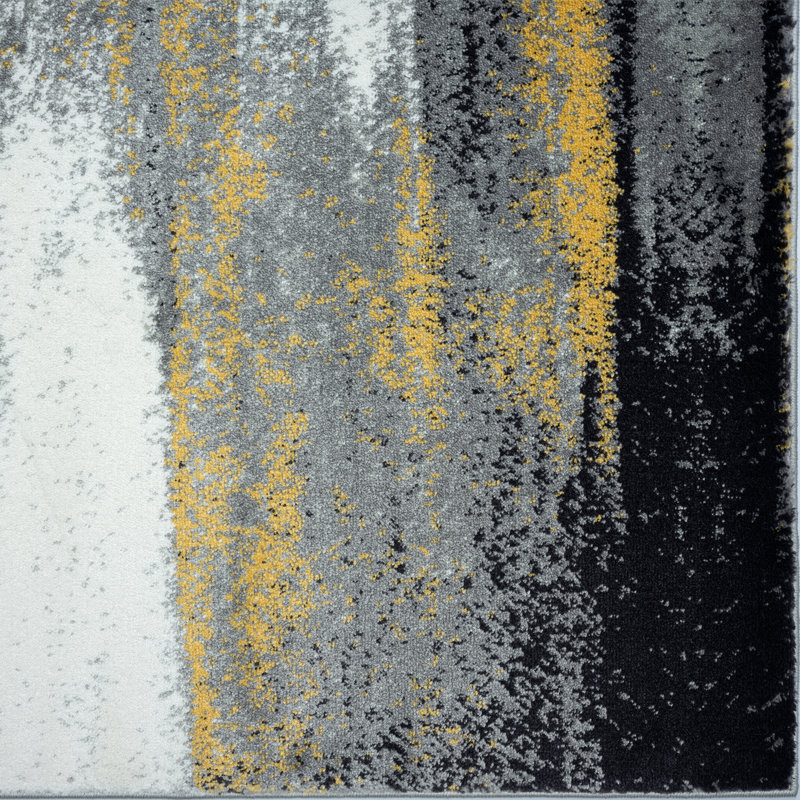 Alayn Abstract Indoor Rug, Rectangle 5' x 7'