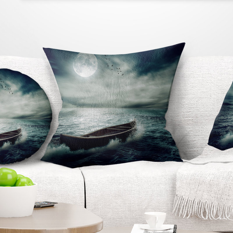 Coussin de mer en mer, en dérivant après un coussin orage, 16 po x 1 po
