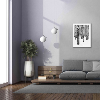 «White Edition 1» par Design Fabrikken, estampe numérique sur toile