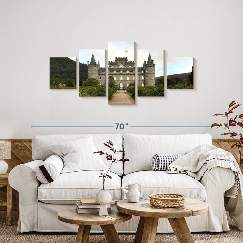 Château écossais Inveraray, H 24 po x l 55 po