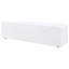 Siena TV Stand Media Console With 2 Drawers, White Gloss Wood 71 Inch
