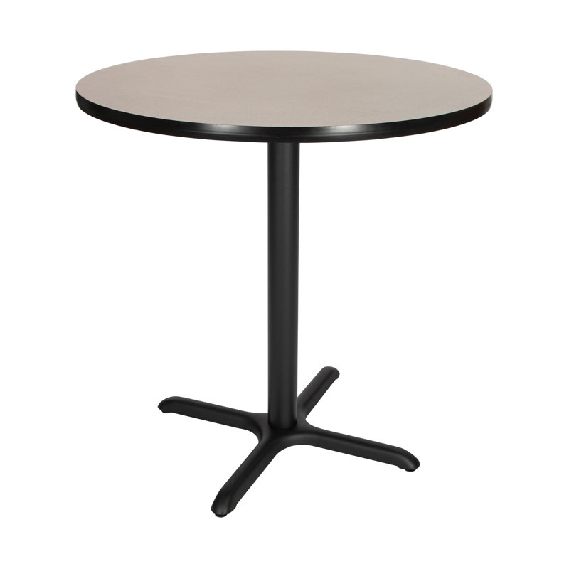 Table basse Bennet, H 36 po x L 36 po x l 36 po, Noir, Gris