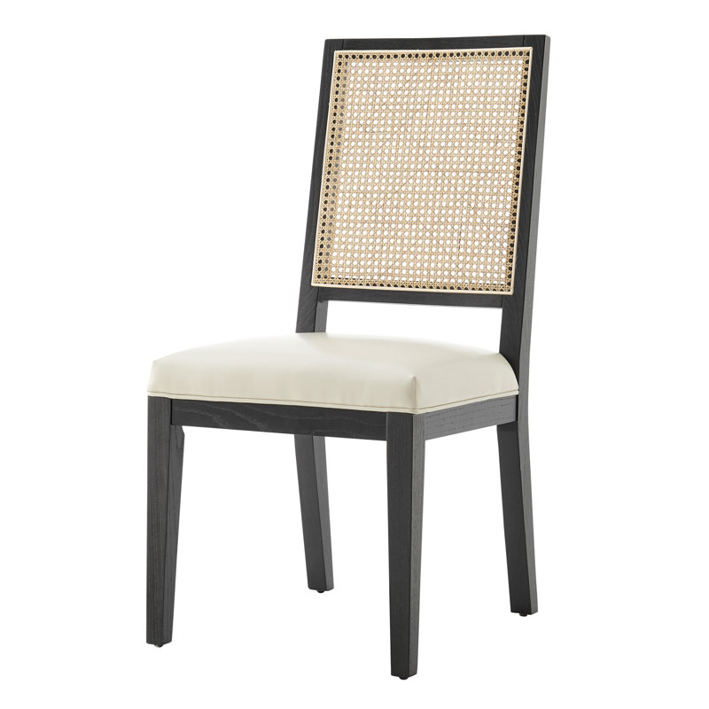 Beckmann 8-Piece Upholstered Dining Side Chair Set, Borneo Chocolate, Nettlewood, 8
