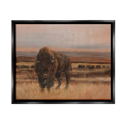 «Traditional Bison Landscape» par Ethan Harper sur