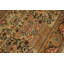 Tapis brun / beige en laine noué à la main de style oriental rectangulaire 9 pi 1 po x 12 pi 4 po Roca