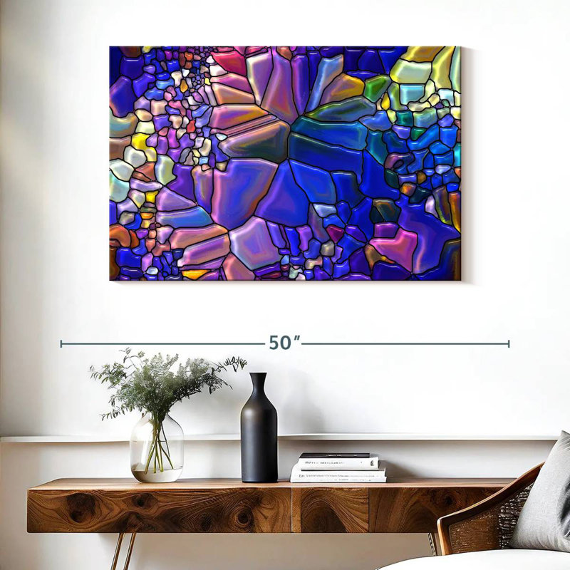 Avery Stained Glass Abstract