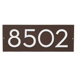 Floating 1-Line Wall Address Plaque