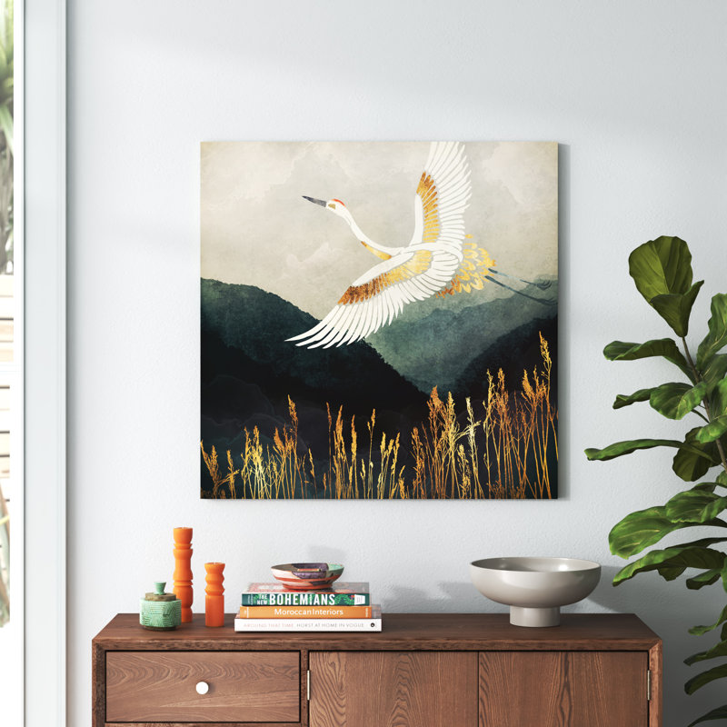 Elegant Flight by SpaceFrog Designs - Wrapped Canvas Print, 66.04 cm H x 66.04 cm W x 1.91 cm D