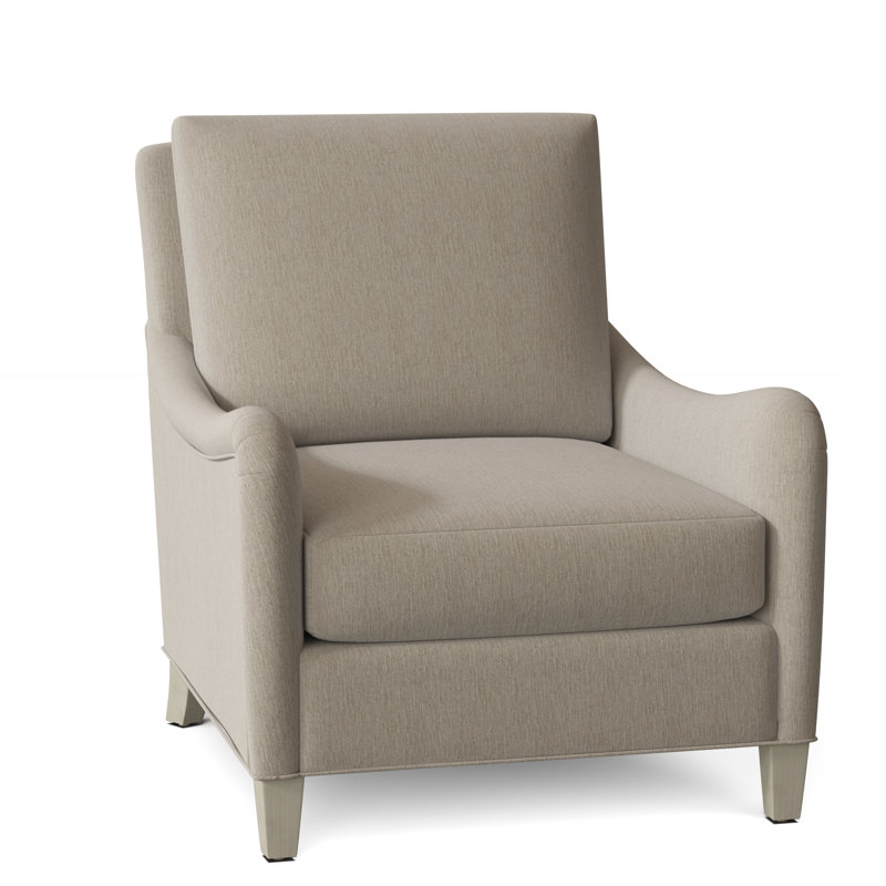 Fauteuil l 31,5 po Smythe, 9508 Polypropylène / oléfine Oasis, Noyers